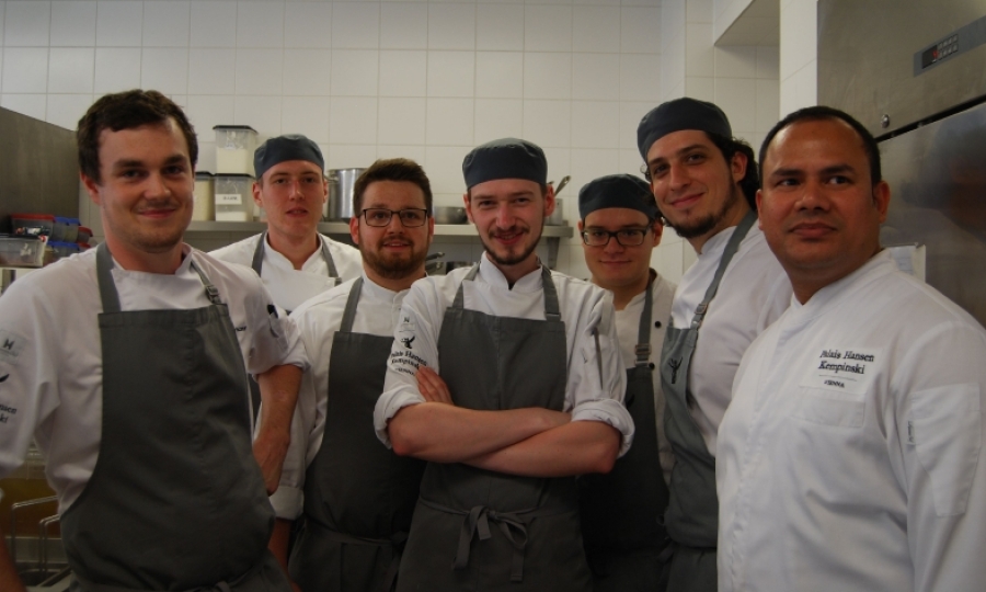 Chefs Table in Palais Hansen Kempinski 